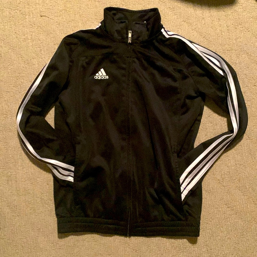 Adidas three stripe jacket. Small 8